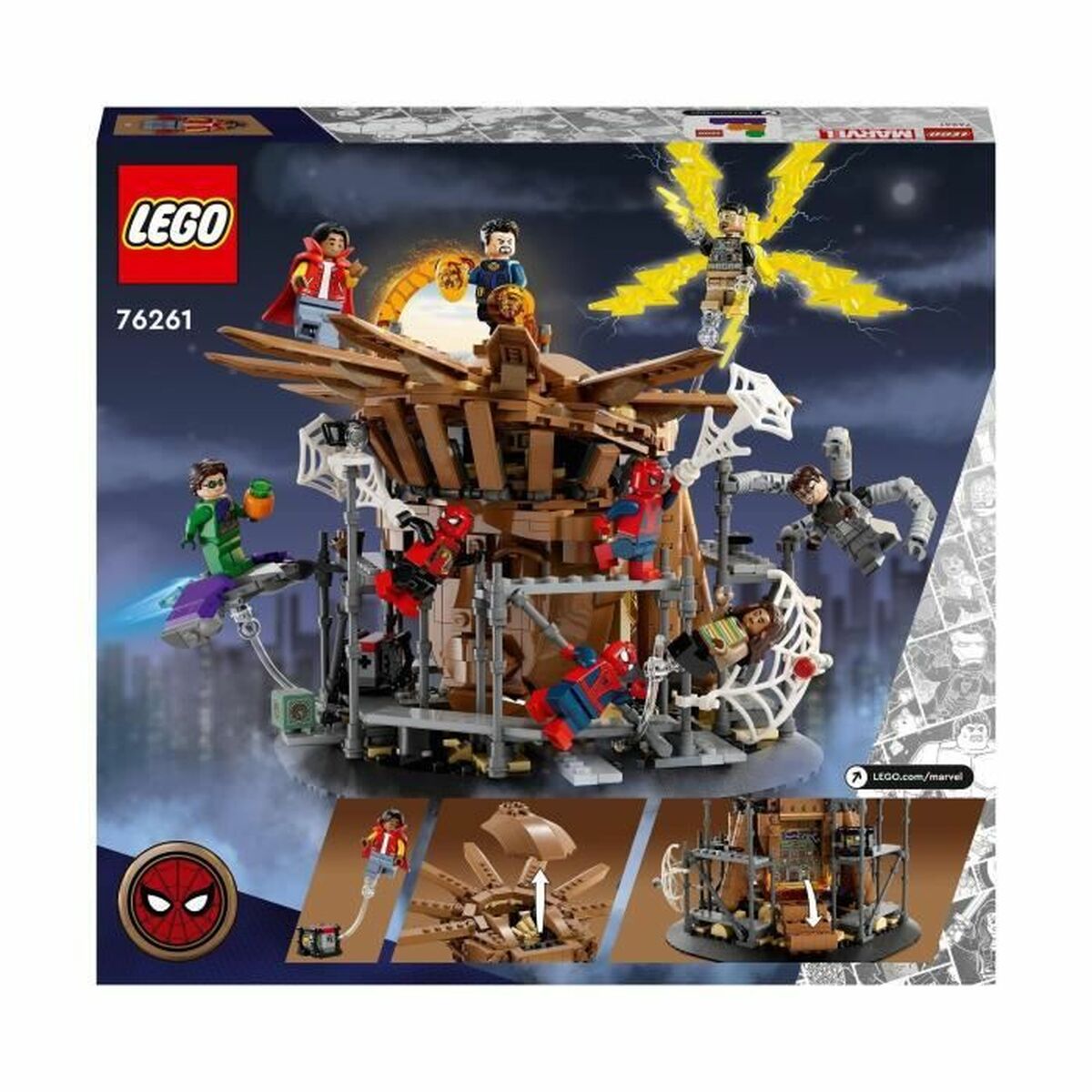 Playset Lego Marvel 76261 Spider-Man No Way Home Final Battle 900 Delar - 12