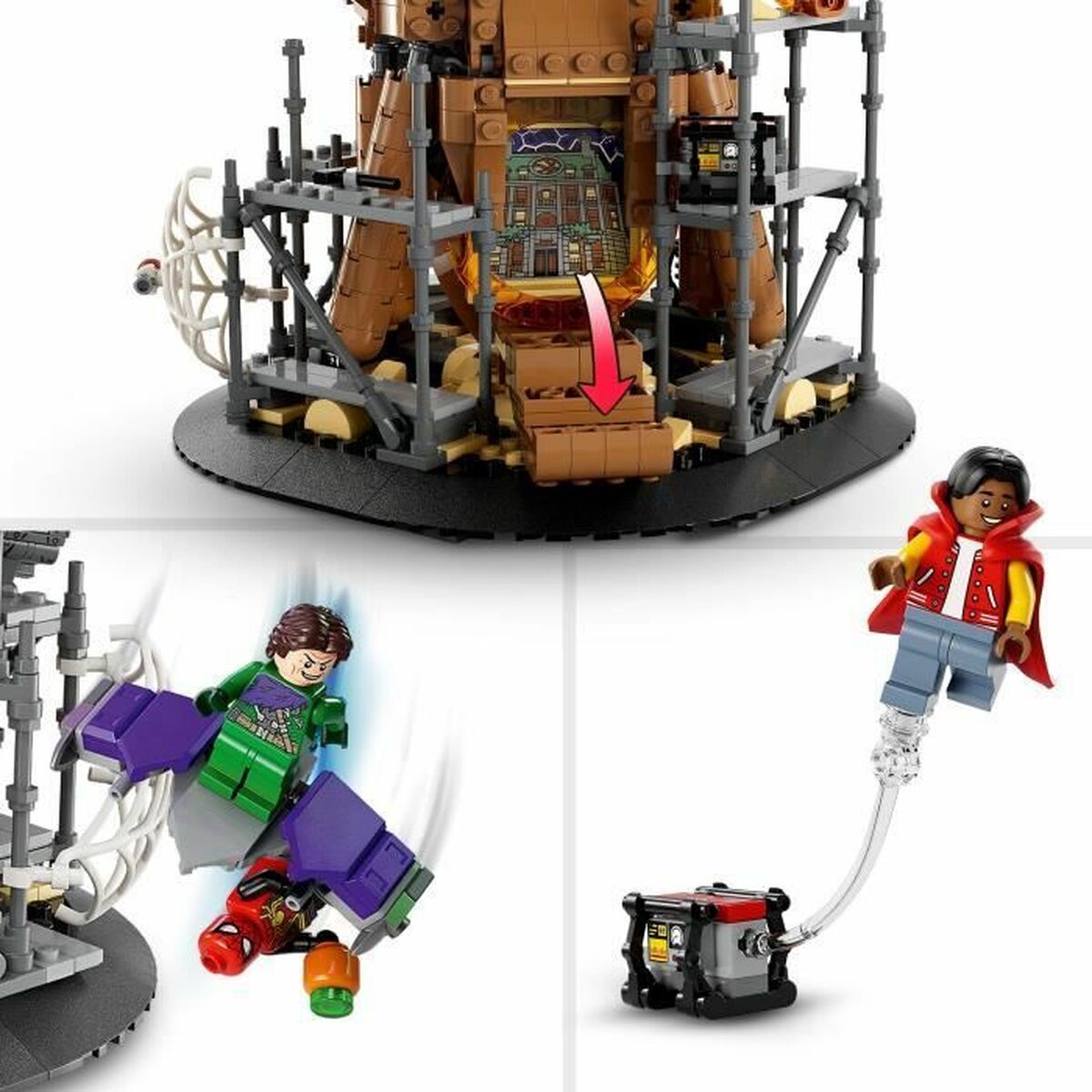 Playset Lego Marvel 76261 Spider-Man No Way Home Final Battle 900 Delar - 10