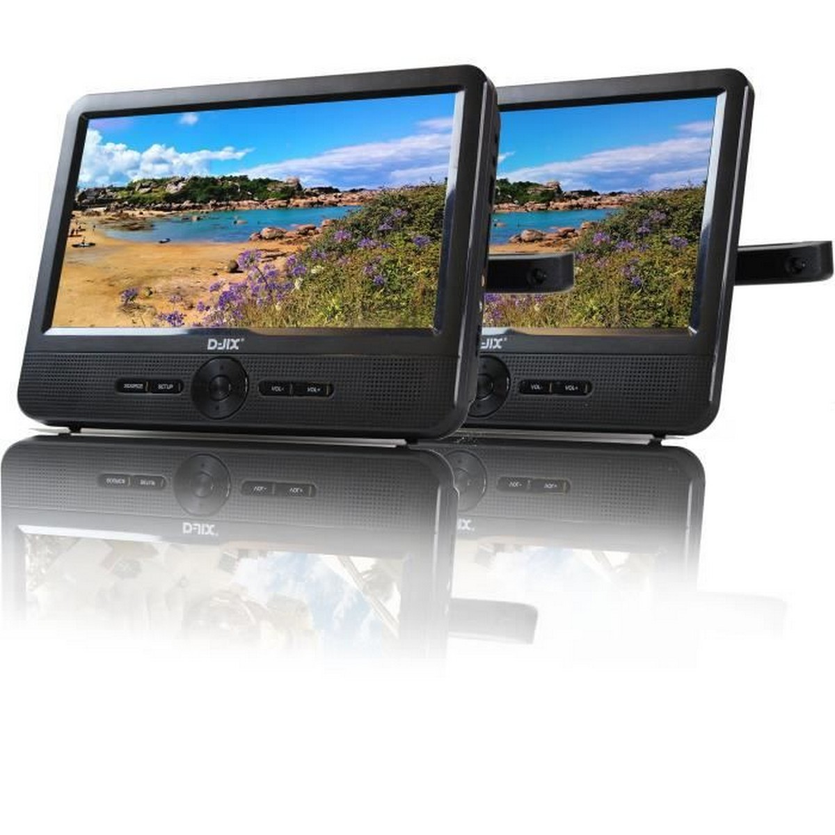 DVD-spelare D-JIX PVS 906-50SM 9" 800 x 480 px - 4