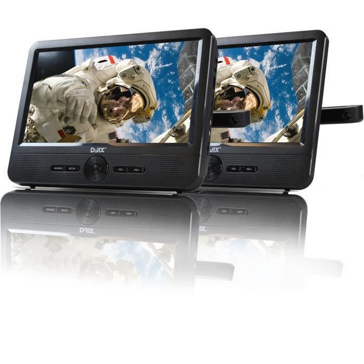 DVD-spelare D-JIX PVS 906-50SM 9" 800 x 480 px - 3