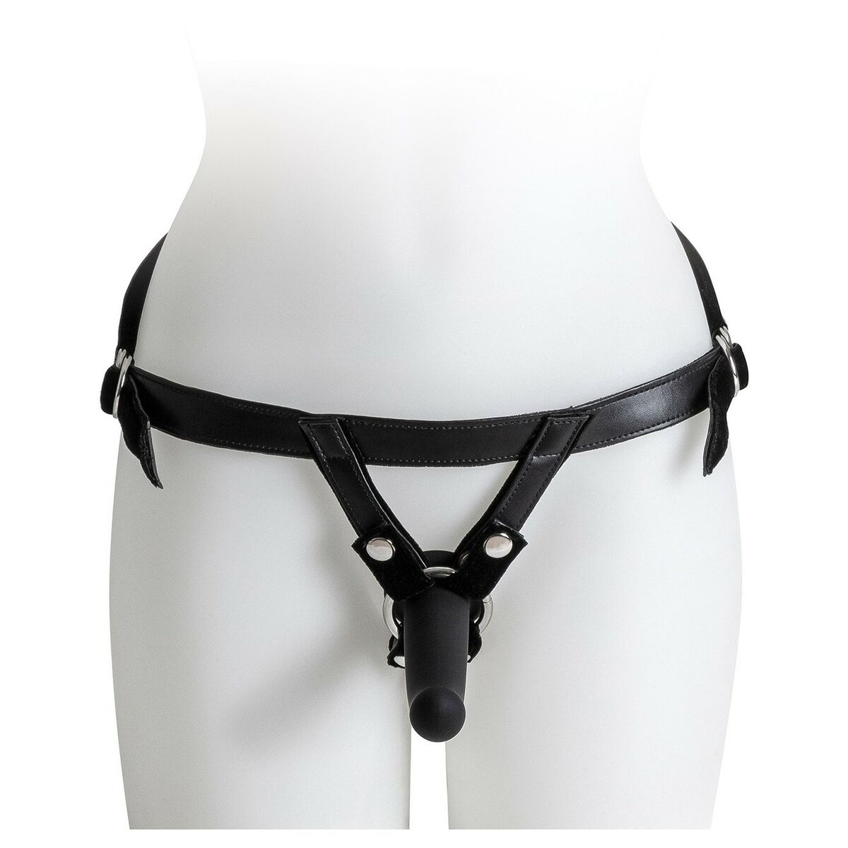 Strap-on dildo Virgite Svart M - 4