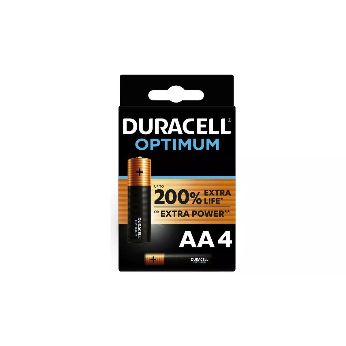 Alkaliskt batteri DURACELL AA LR06     4UD