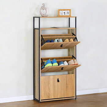 Skoställ Max Home 60 x 132 x 24 cm