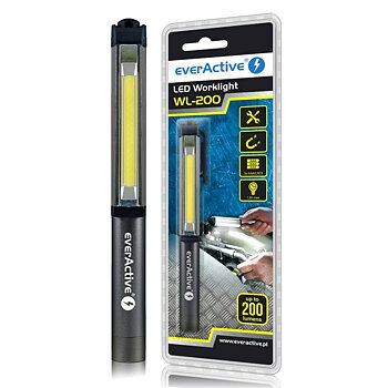 Ficklampa EverActive WL200 3 W 200 Lm
