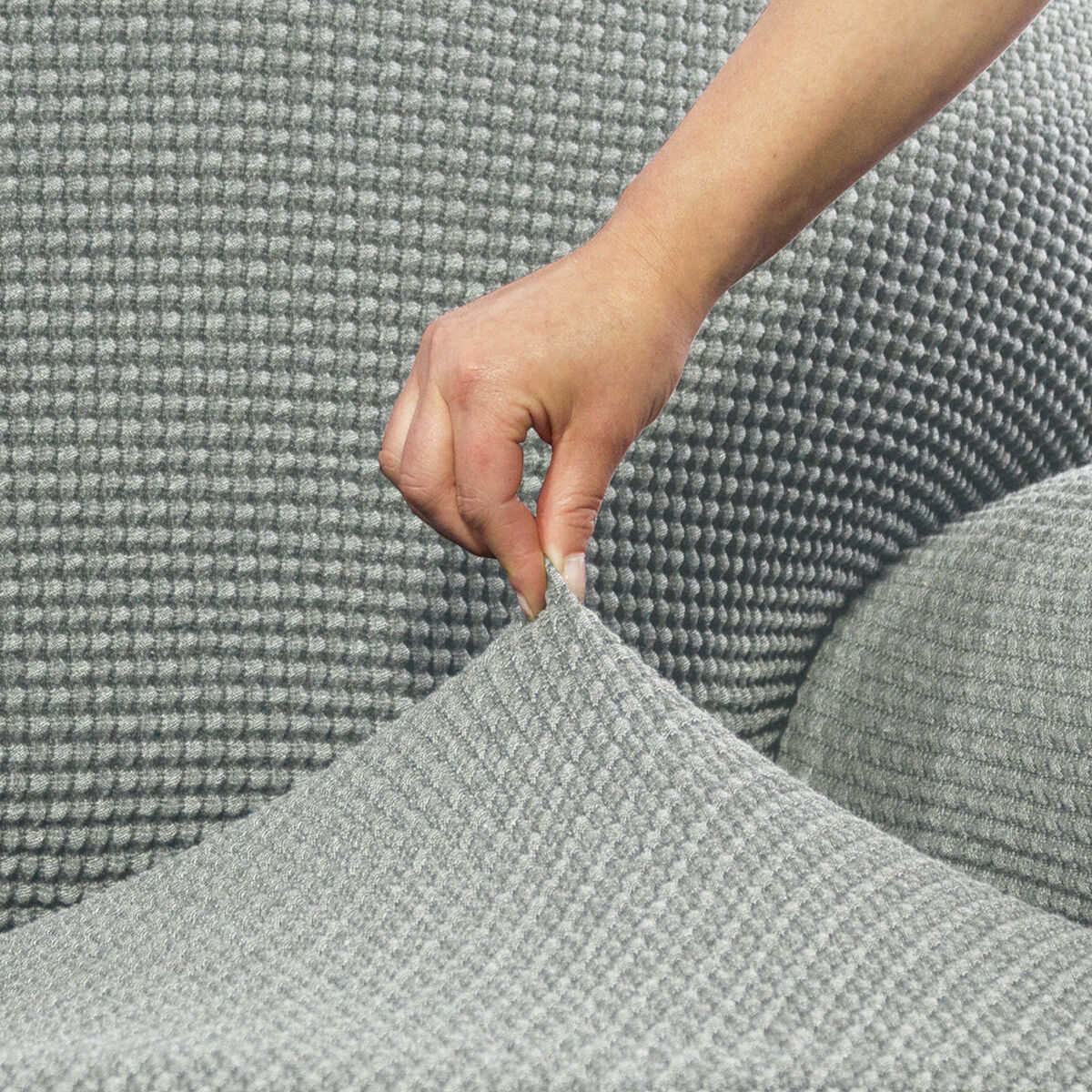 Sofföverdrag Sofaskins Grå (Renoverade A) - 4