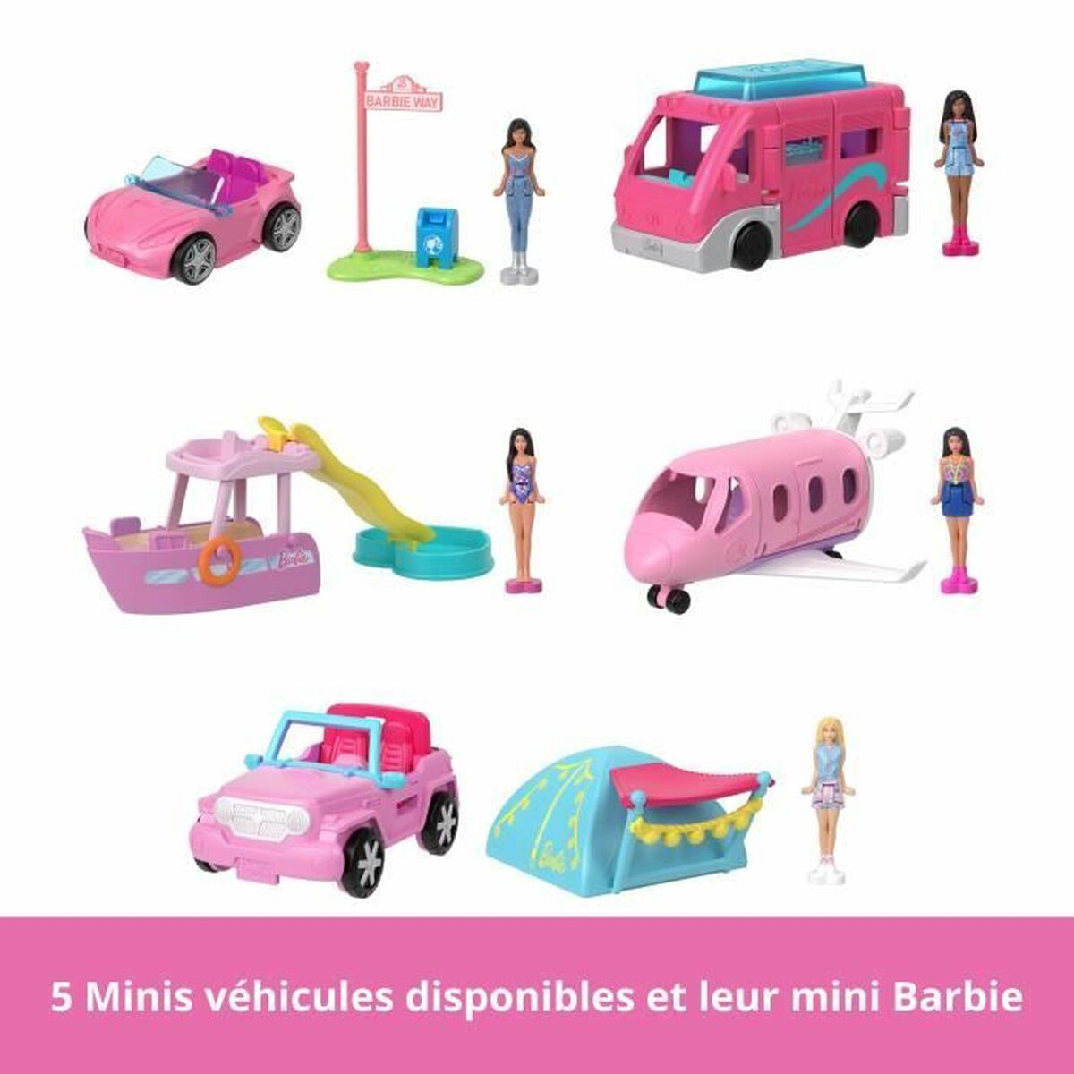 Actionfigurer Barbie Mini BarbieLand-Assortment HYF38 - 6