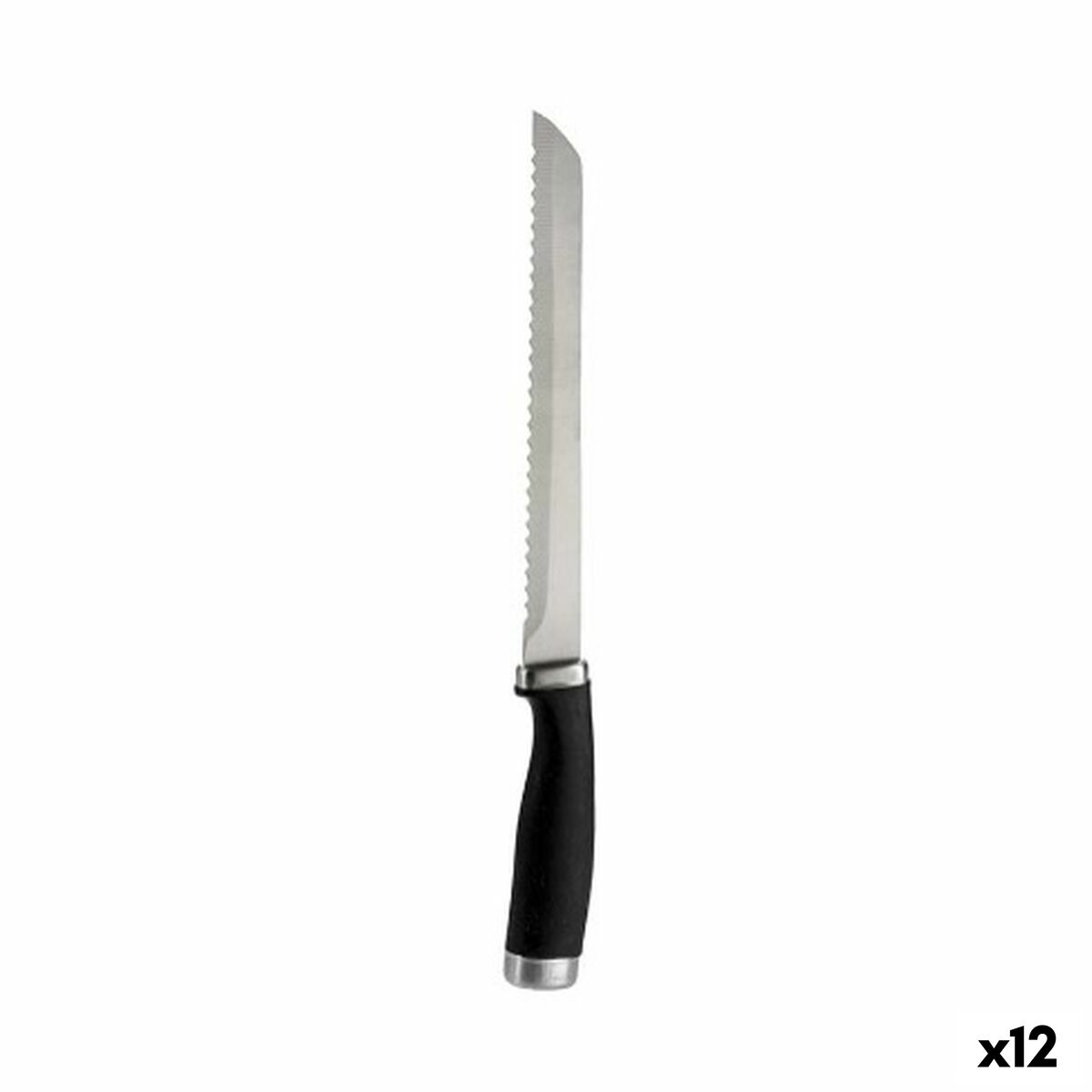Tandad kniv Kinvara Rostfritt stål Plast 20 cm (12 antal)