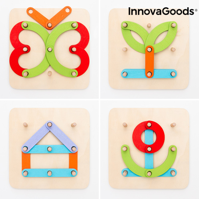 Träset med bokstäver och siffror Koogame InnovaGoods 27 Delar - 13