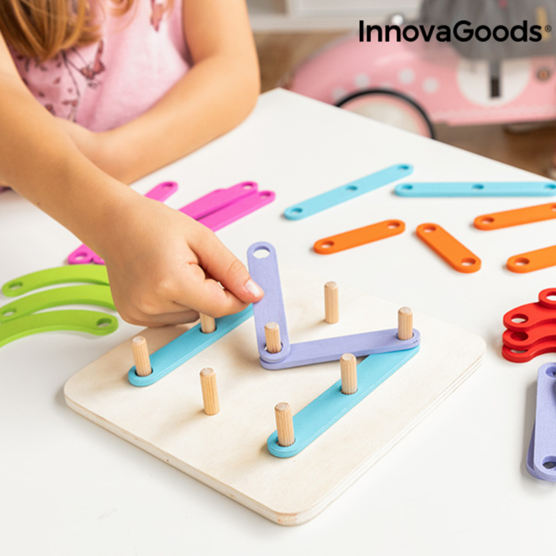 Träset med bokstäver och siffror Koogame InnovaGoods 27 Delar - 8