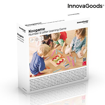 Träset med bokstäver och siffror Koogame InnovaGoods 27 Delar