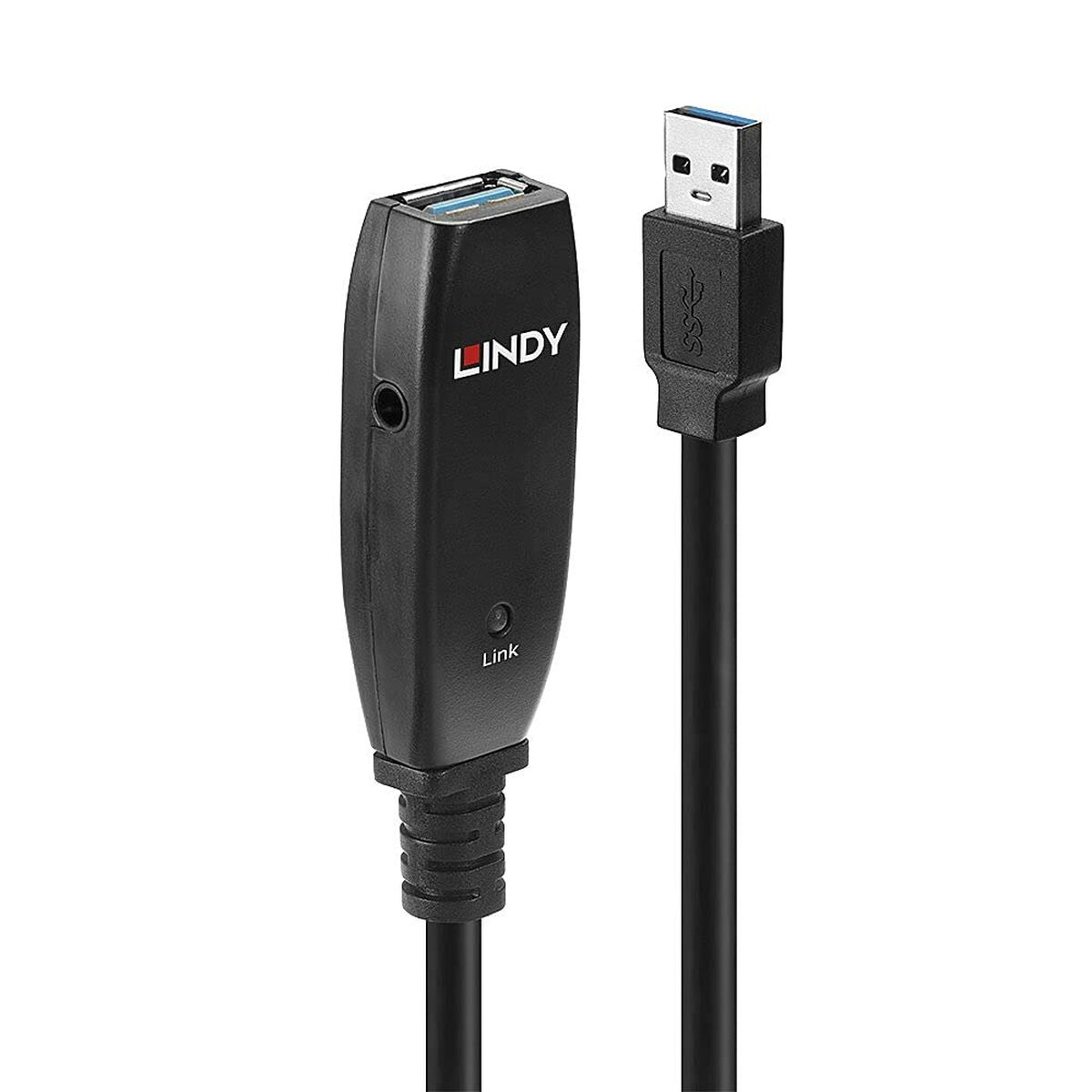 USB-kabel LINDY 43322 Svart 15 m - 2