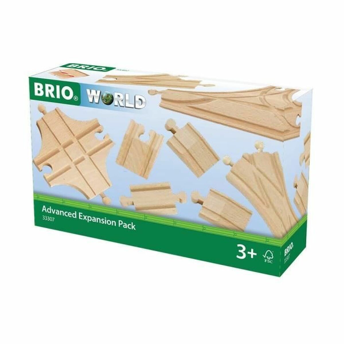 Konstruktionsbana Ravensburger Brio World Brun - 2