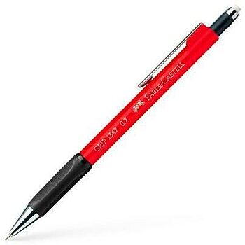 Pennset Faber-Castell Grip 1347 Röd 0,7 mm (12 antal)
