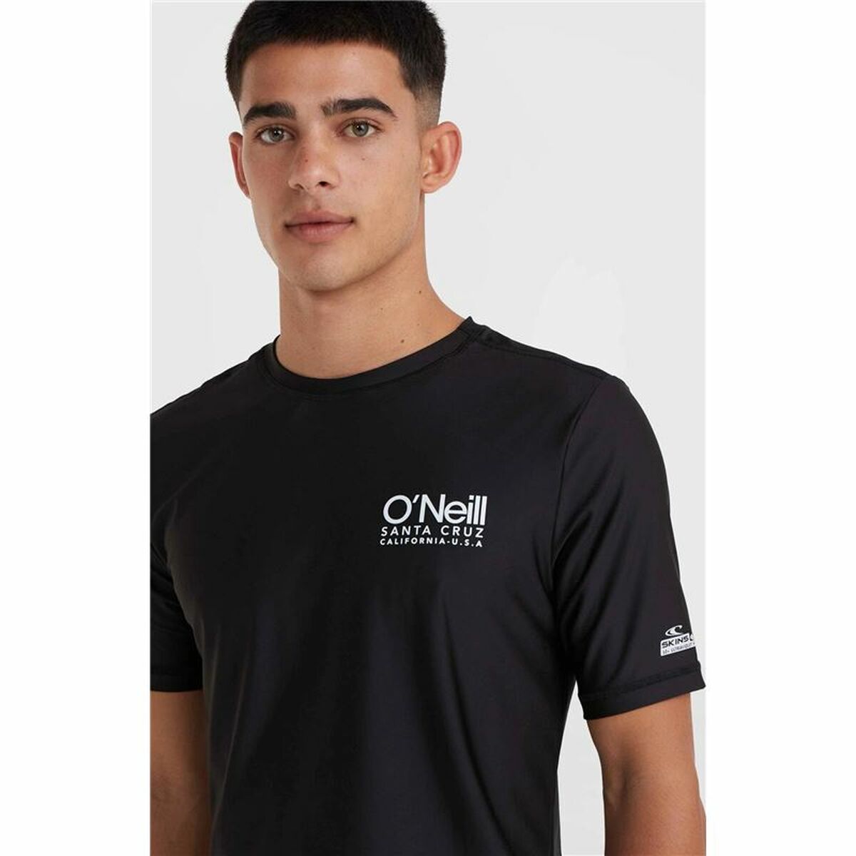 T-shirt med kortärm Herr O'Neill Essentials Cali S/Sl Svart - 5