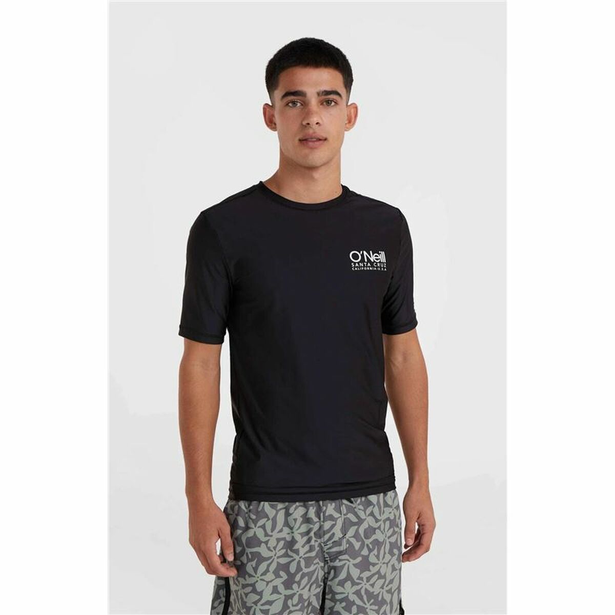 T-shirt med kortärm Herr O'Neill Essentials Cali S/Sl Svart - 3