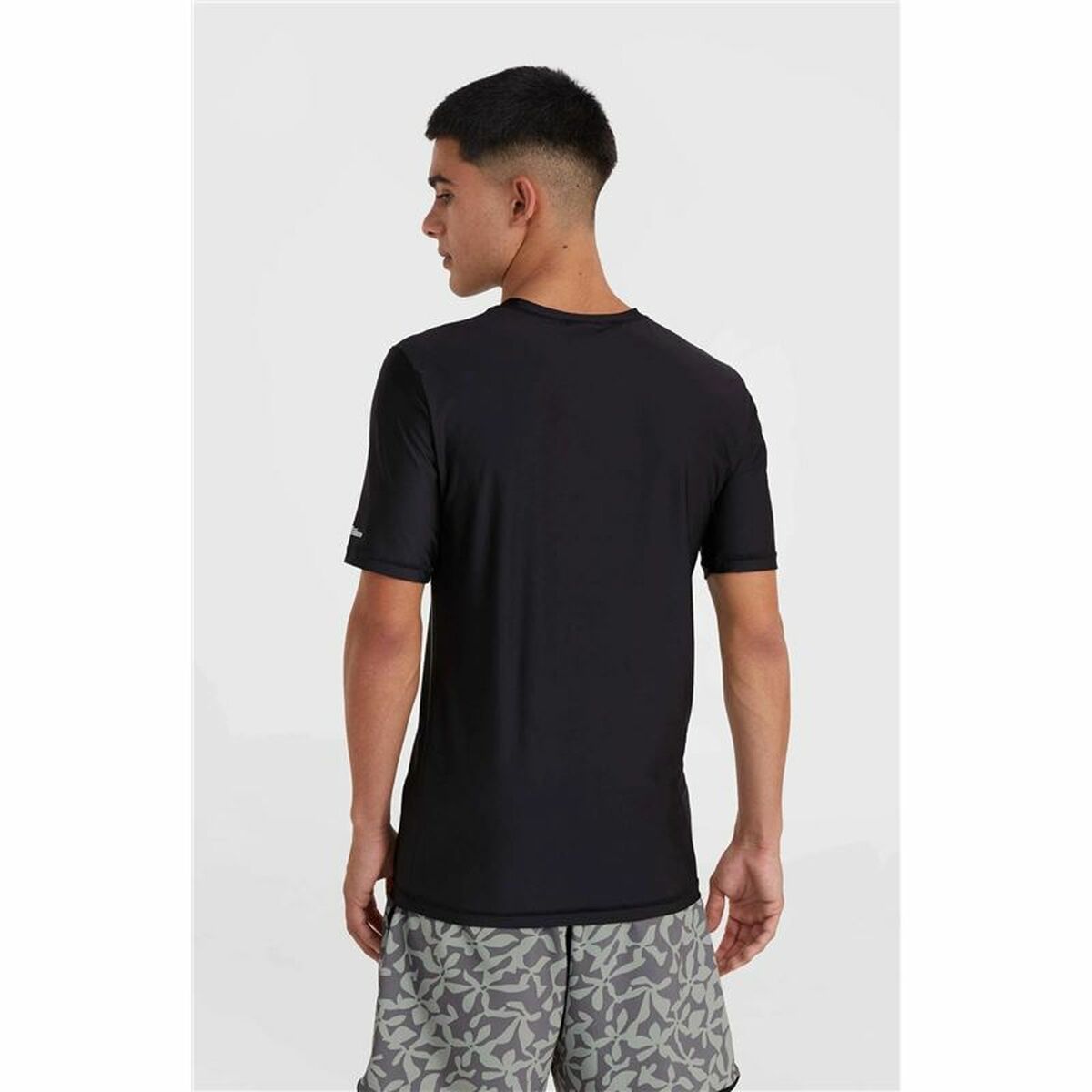 T-shirt med kortärm Herr O'Neill Essentials Cali S/Sl Svart - 4