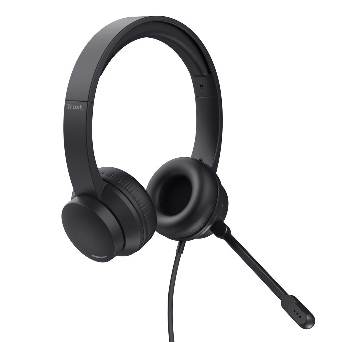 Hörlurar med Mikrofon Trust HS-201 Svart - 2