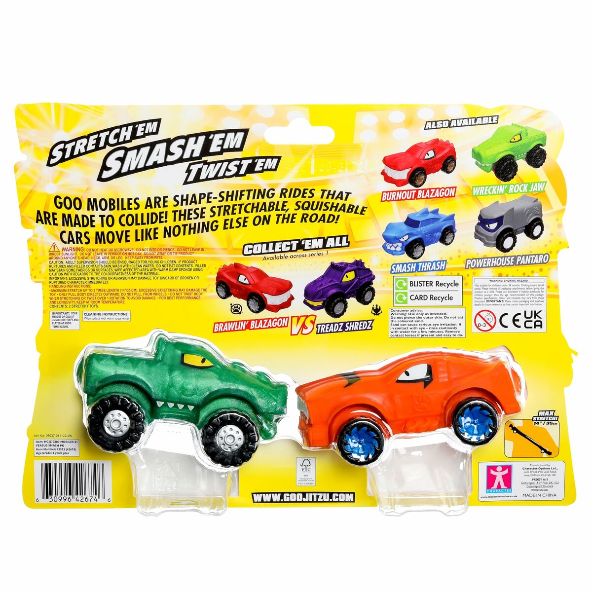 Actionfigurer Moose Toys TURBO TYGER VS RUMBLER JAW - 3