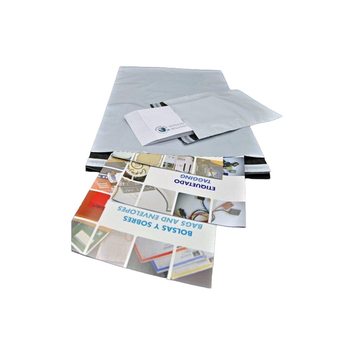 Kuvert INTERMARK 35 x 45 cm Vit Plast (5 antal) - 2