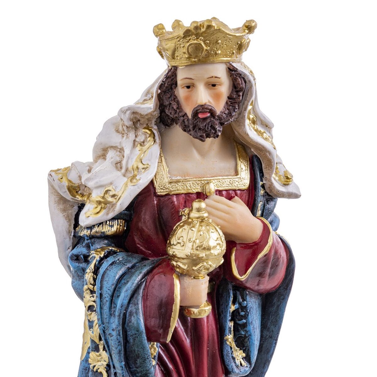 Julgranskula Multicolour Polyresin Kristi födelse/Betlehem 31,5 cm (9 Delar) - 2