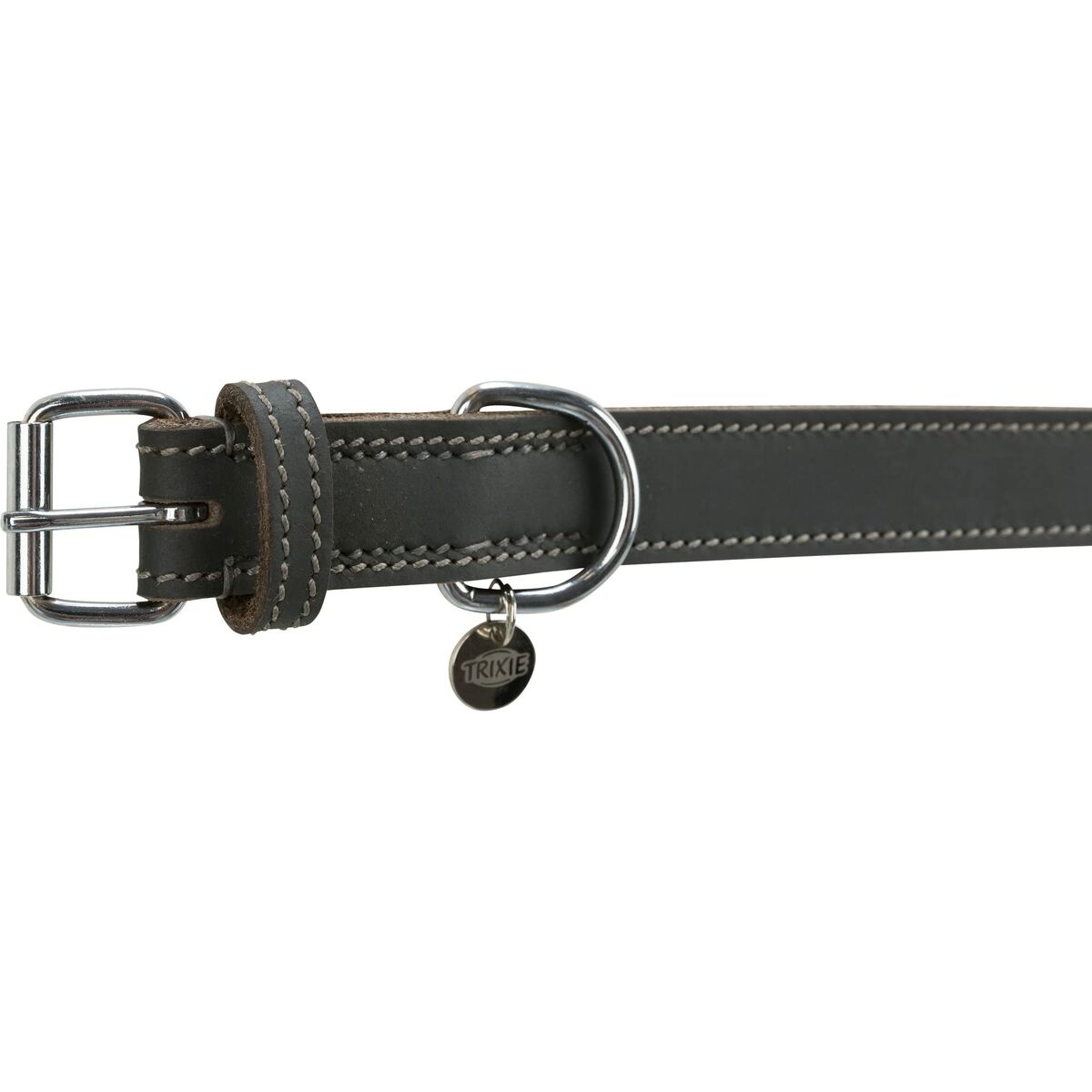 Hundhalsband Trixie Rustic Grå L/XL 57-66 cm - 4