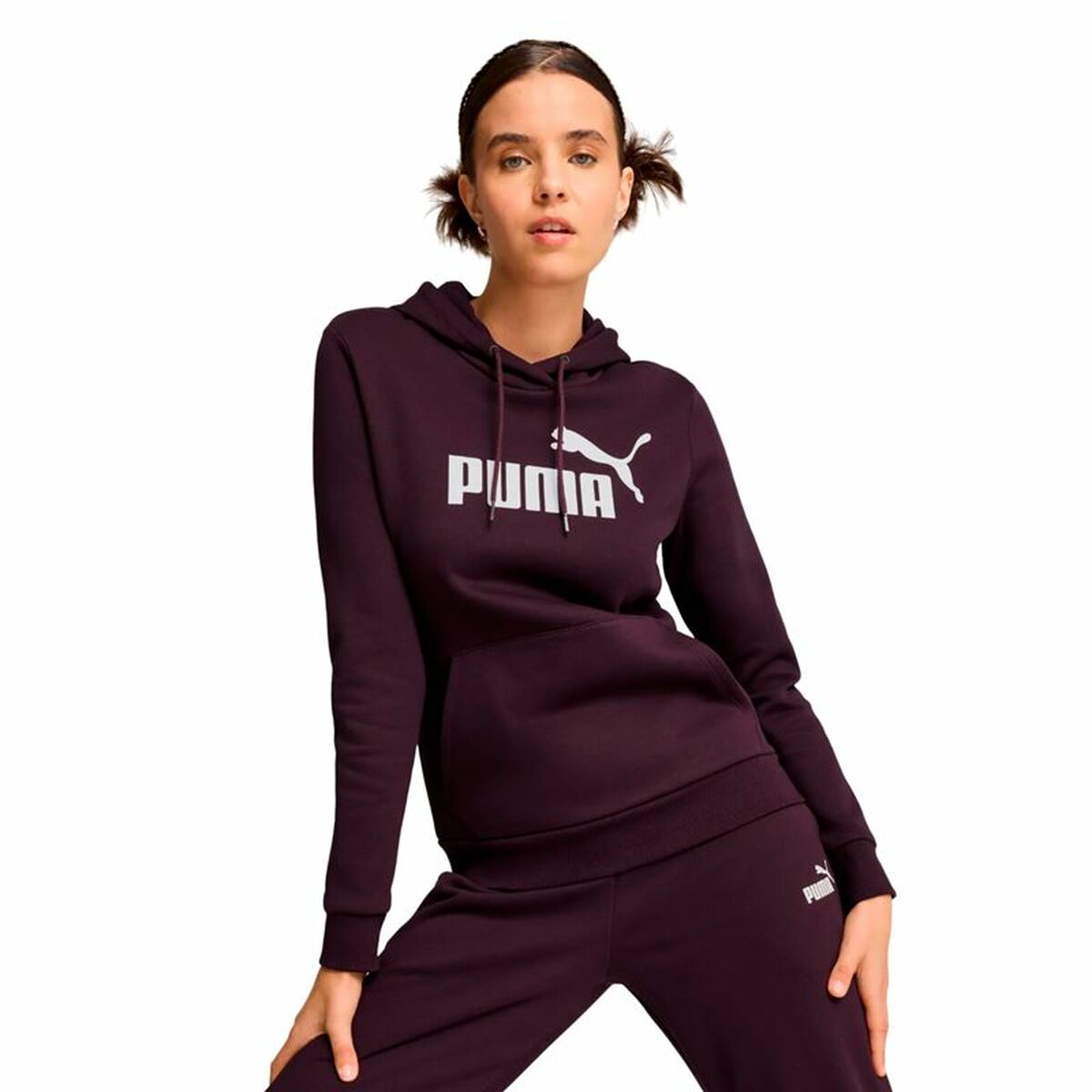 Tröja med huva Dam Puma Essentials - 3
