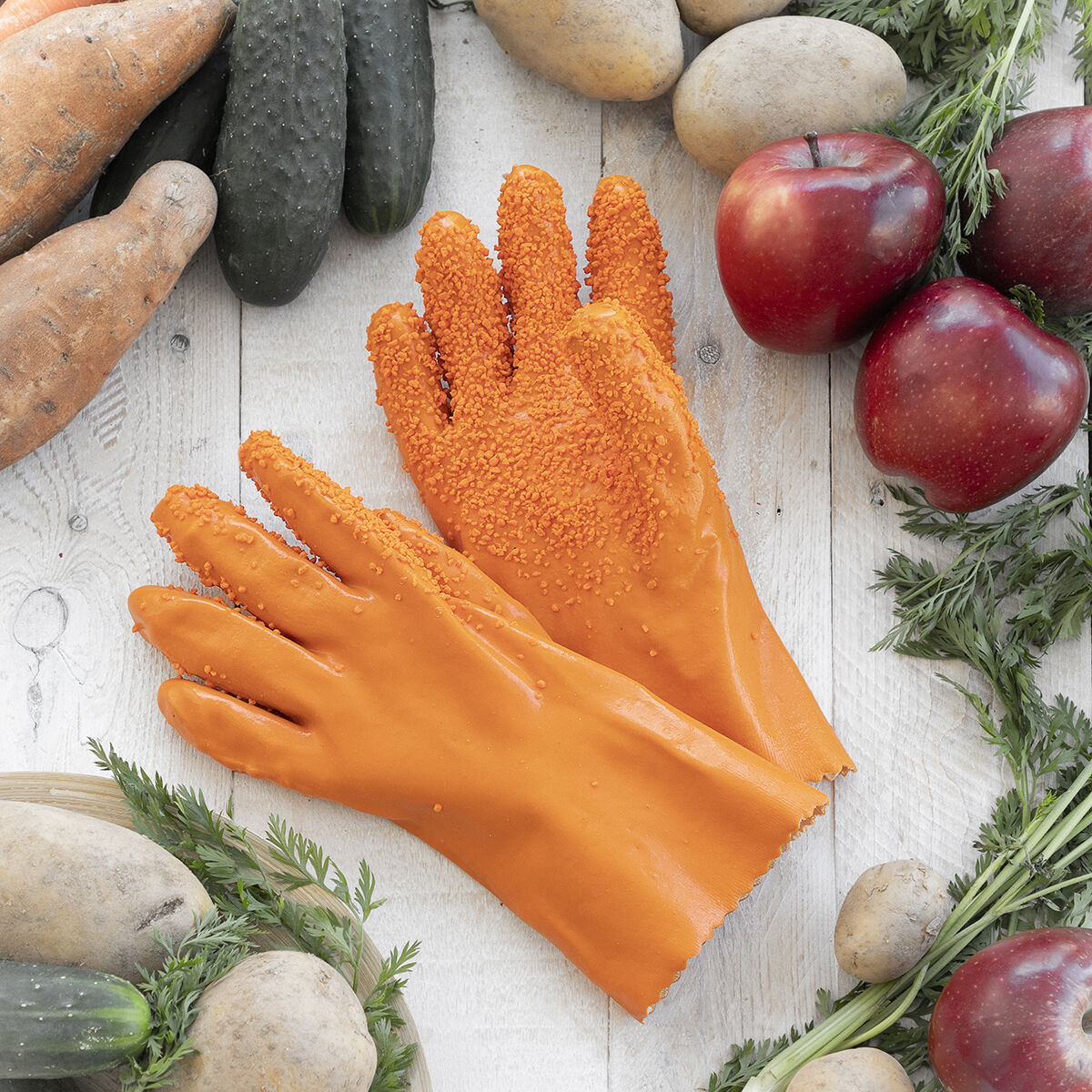 Handskar för Rengöring av Frukt och Grönsaker Glinis InnovaGoods - 16