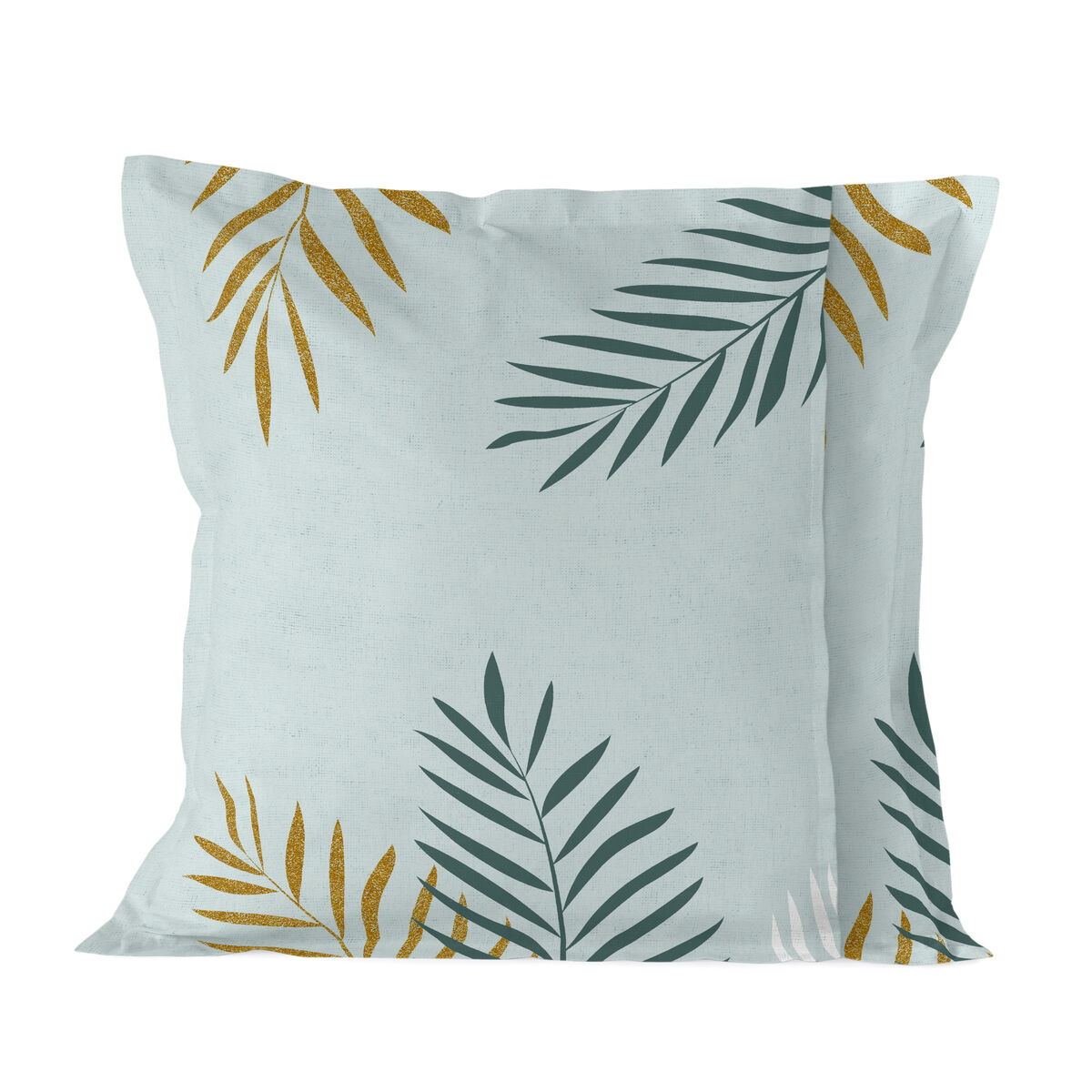 Örngott HappyFriday Blanc Foliage Mint Multicolour 60 x 60 cm - 4