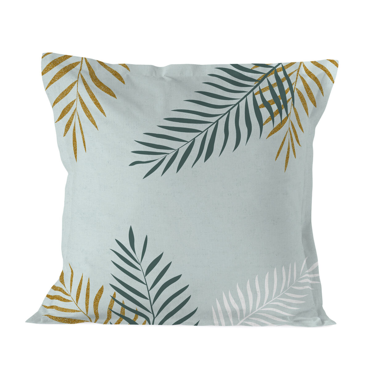 Örngott HappyFriday Blanc Foliage Mint Multicolour 60 x 60 cm - 5