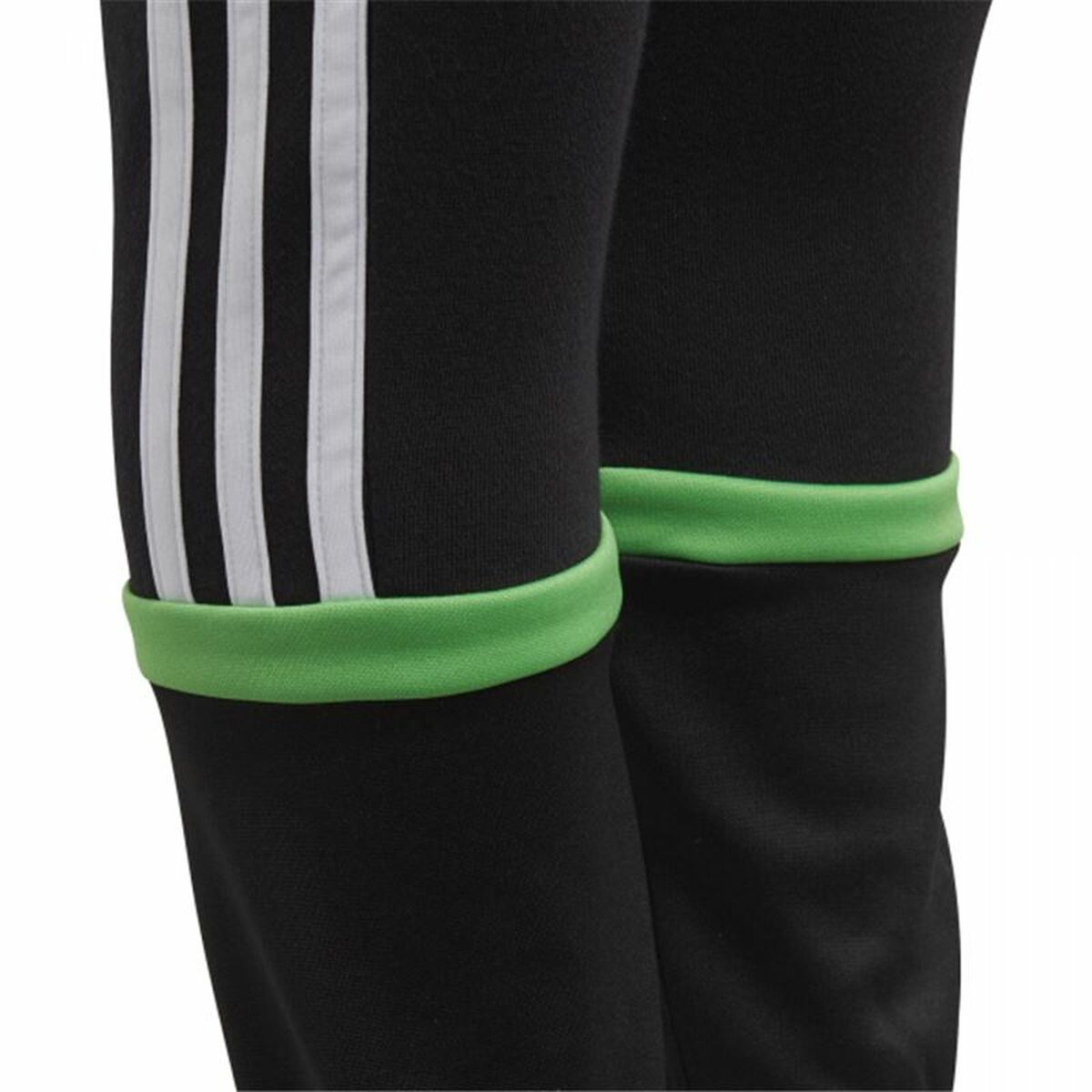 Nederdel träningsoverall för barn Adidas Striker Svart - 4
