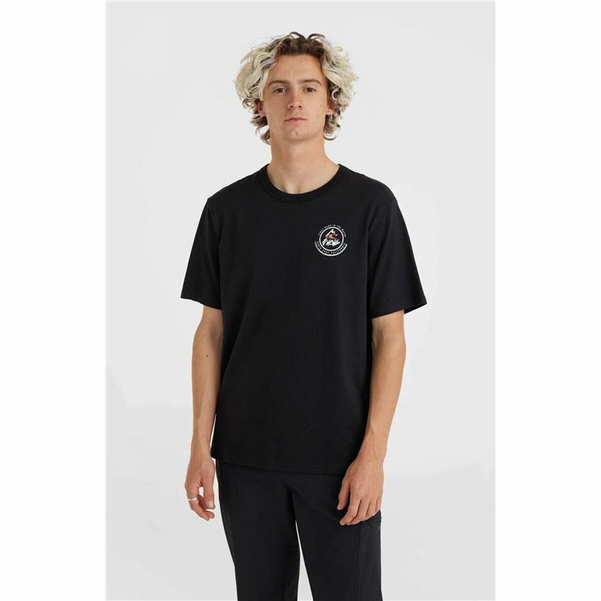 T-shirt med kortärm Herr O'Neill Trvlr  Svart - 3