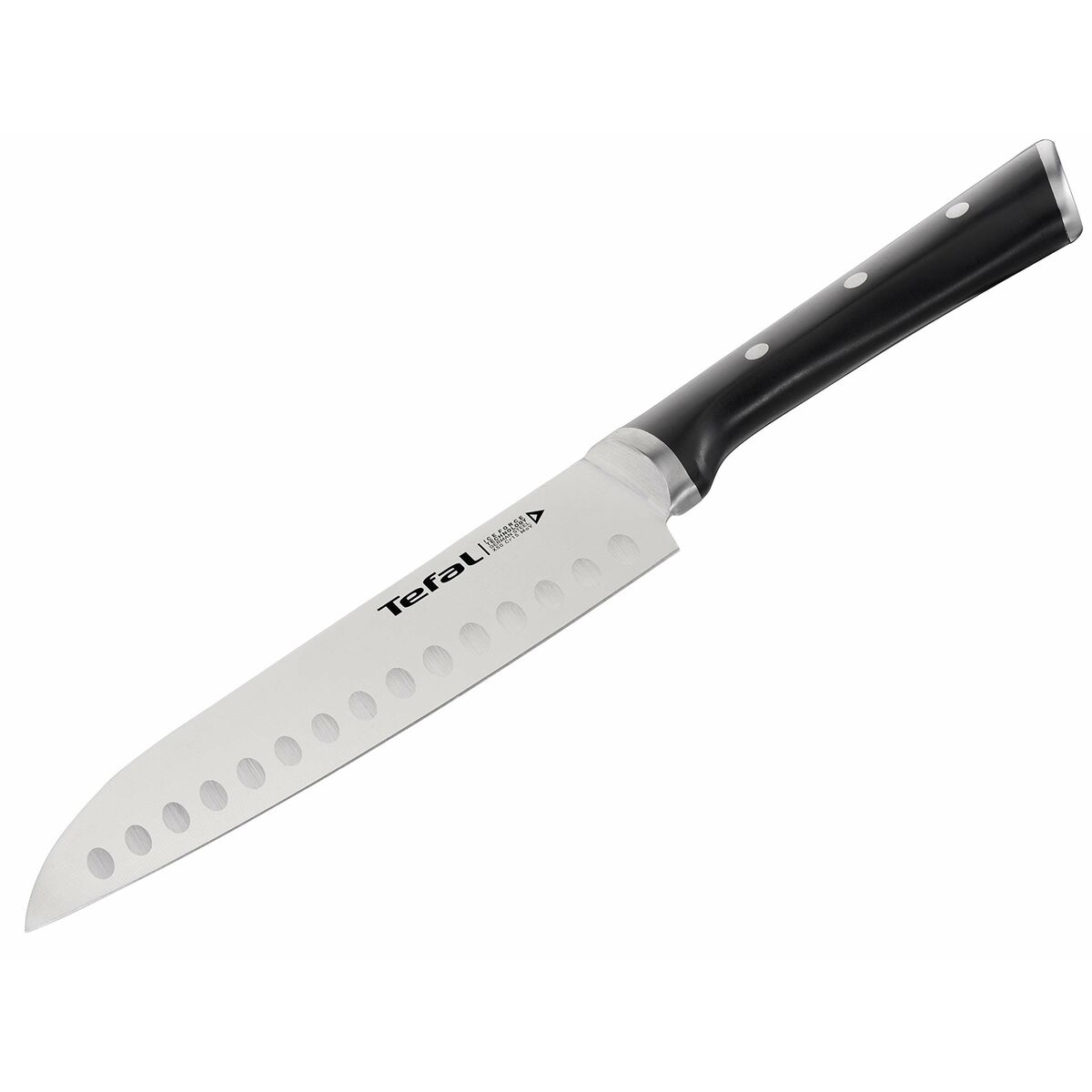Kökskniv Tefal K23206 18 cm Svart Medium Rostfritt stål