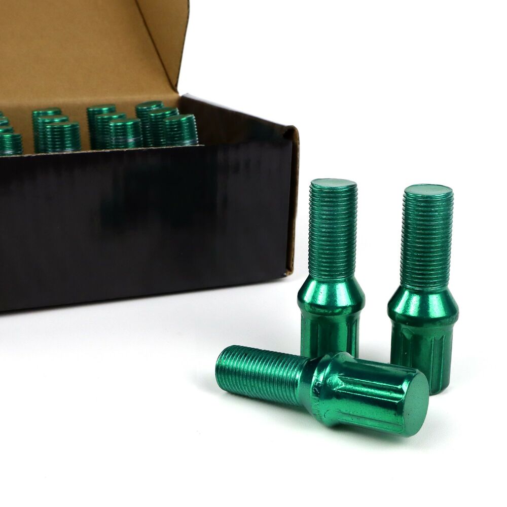 Set Skruv OMP 27 mm Grön 20 uds M14 x 1,25 - 4
