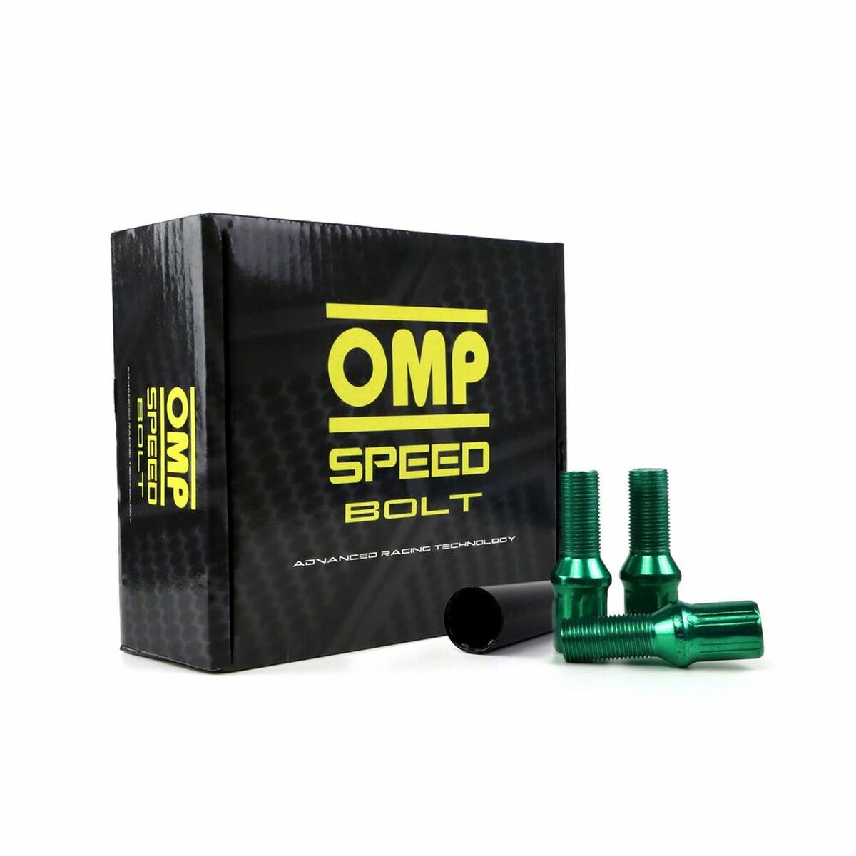 Set Skruv OMP 27 mm Grön 20 uds M14 x 1,25 - 7