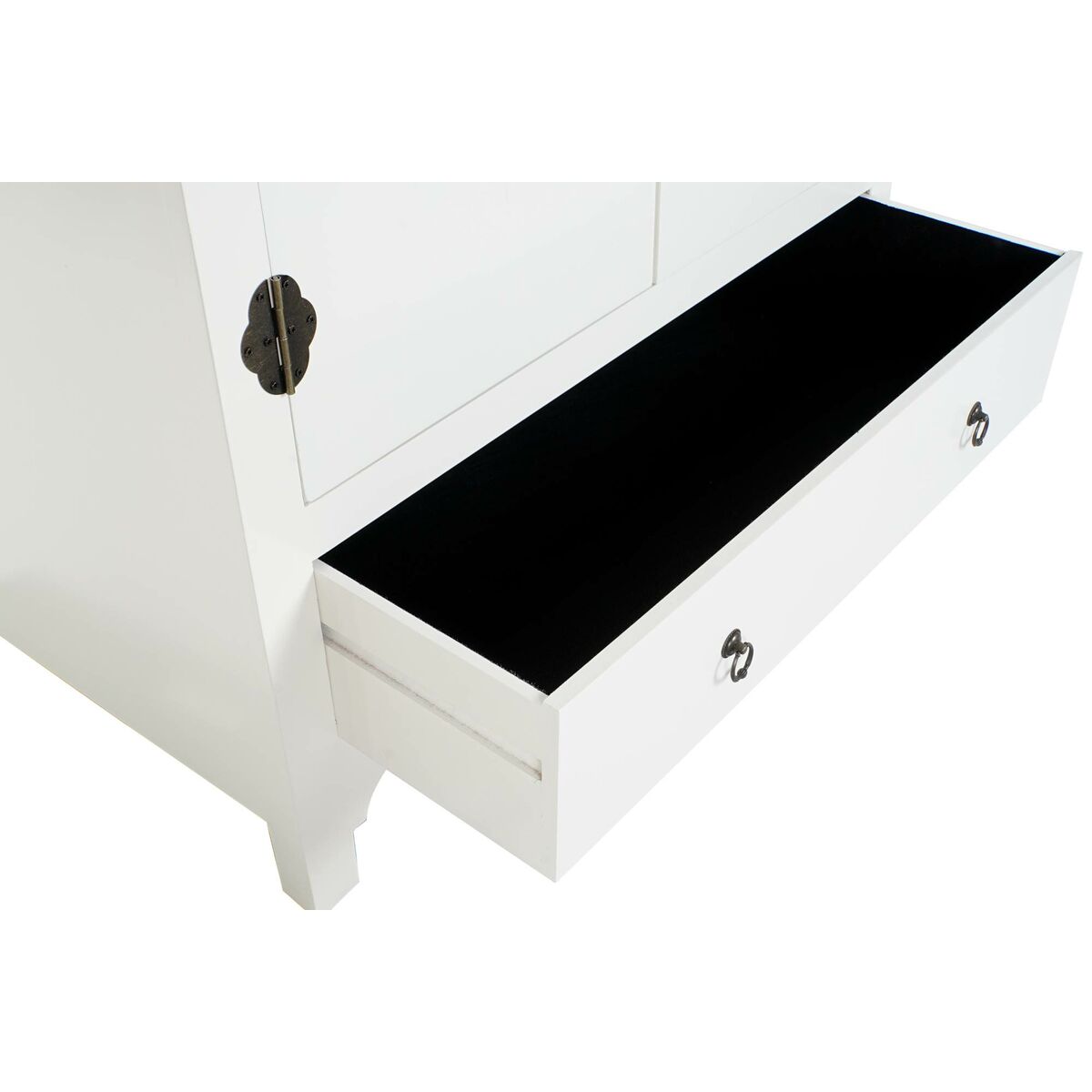 Skänk DKD Home Decor Vit Gran Trä MDF 85,5 x 50,5 x 186,2 cm - 4