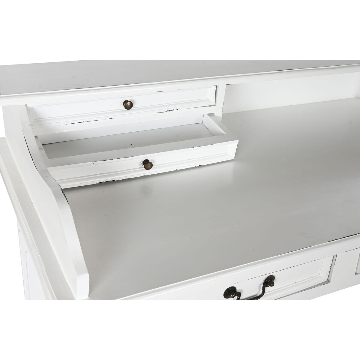 Skrivbord Home ESPRIT Vit Trä 150 x 57 x 100 cm - 6