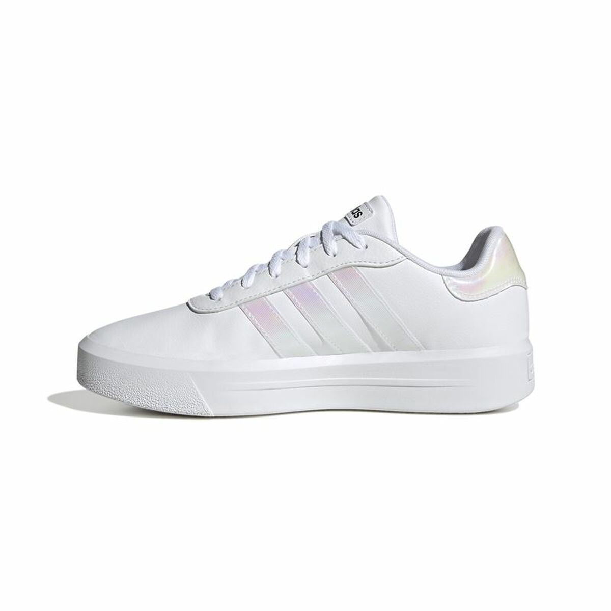 Gymnastiksko, Dam Adidas Court Platform Vit - 2