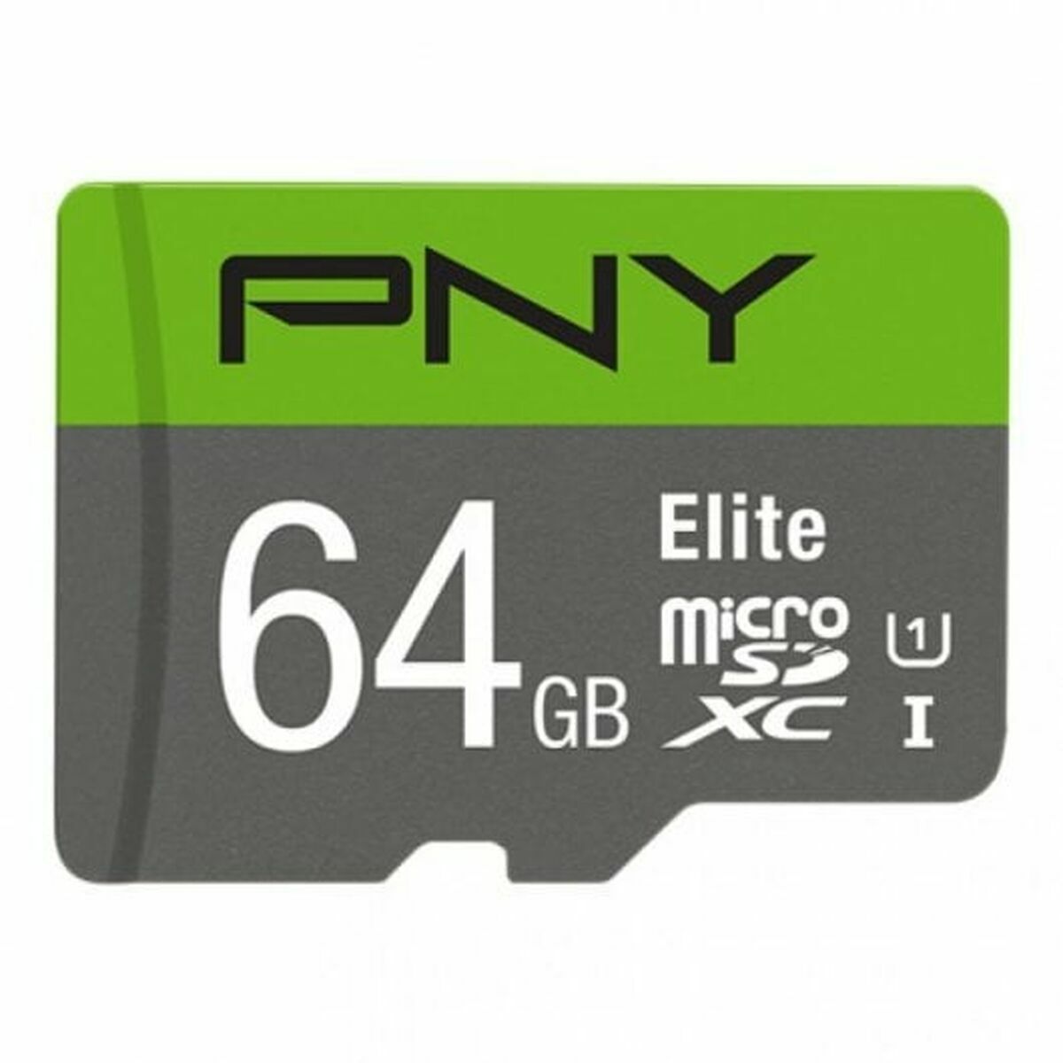 Micro-SD Minneskort med Adapter PNY P-SDUX64U185GW-GE 64 GB