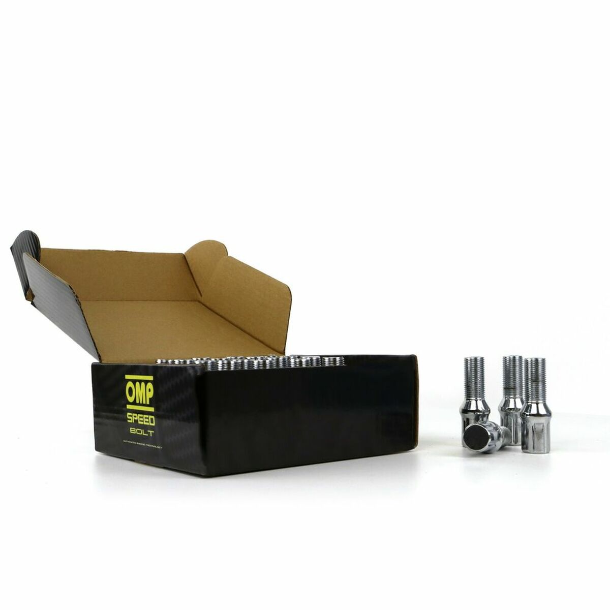 Set Skruv OMP 27 mm Silver 20 uds M14 x 1,25 - 9