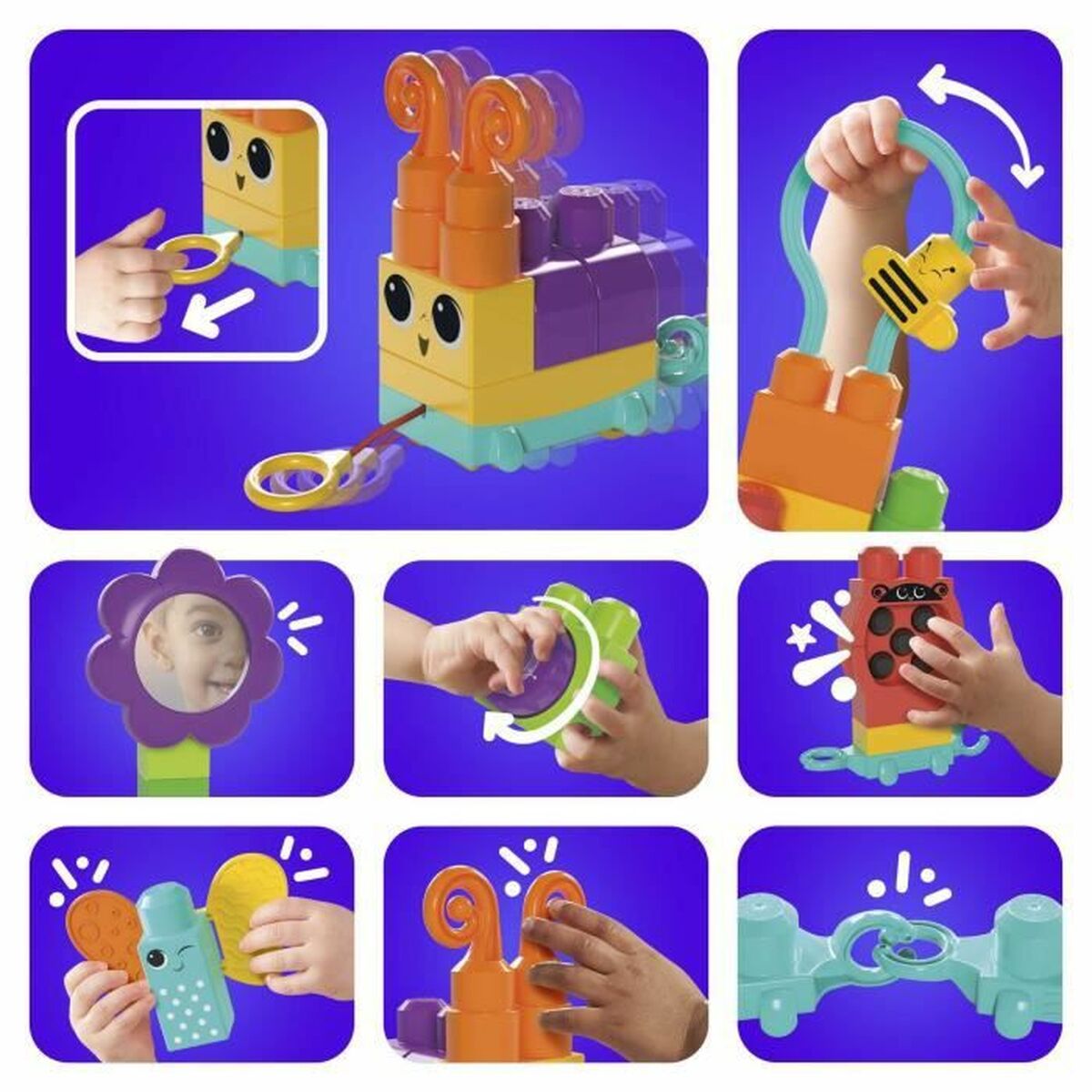 Byggsats Megablocks Mega Bloks + 1 år 30 Delar - 4