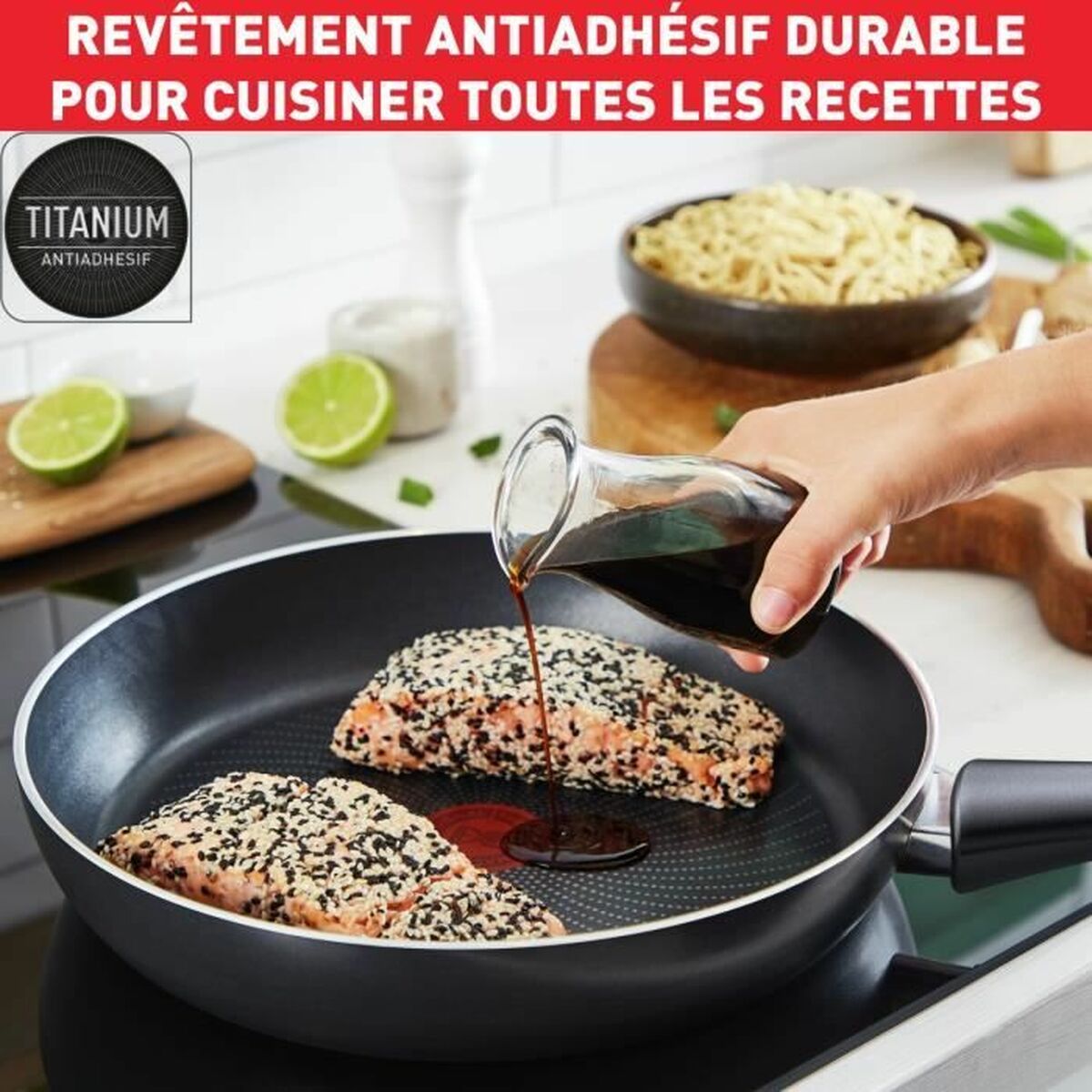 Kastrullset Tefal 6 Delar Induktionshäll - 4