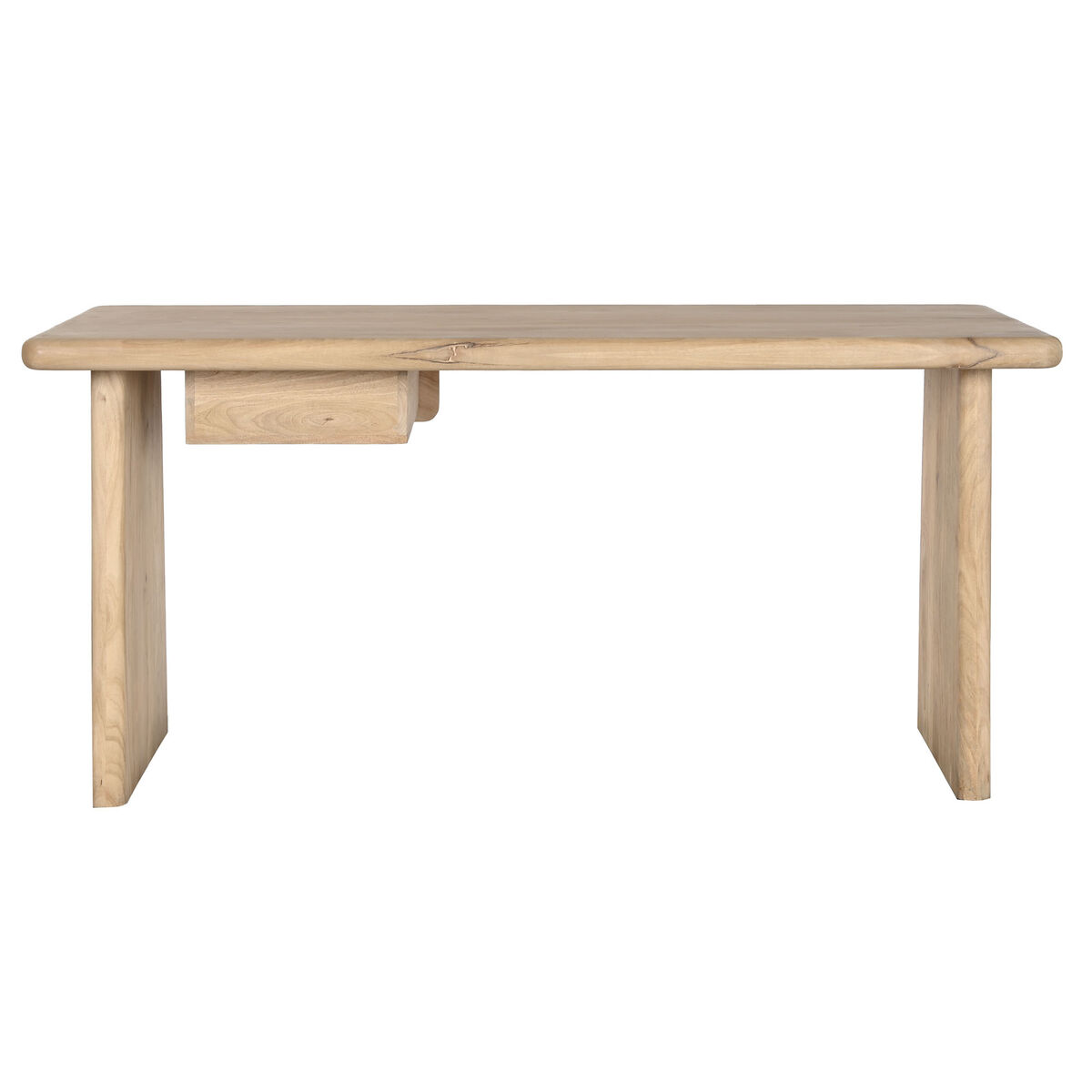 Skrivbord Home ESPRIT Naturell Mangoträ 160 x 60 x 77 cm - 2