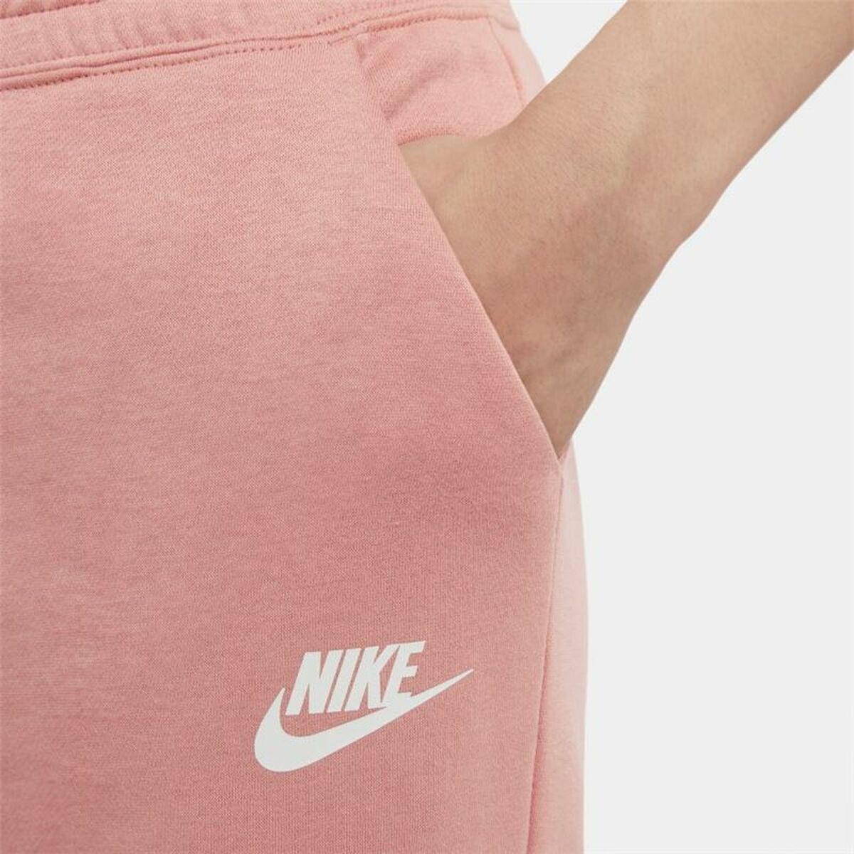 Långa träningsbyxor Nike Kvinna Rosa - 3