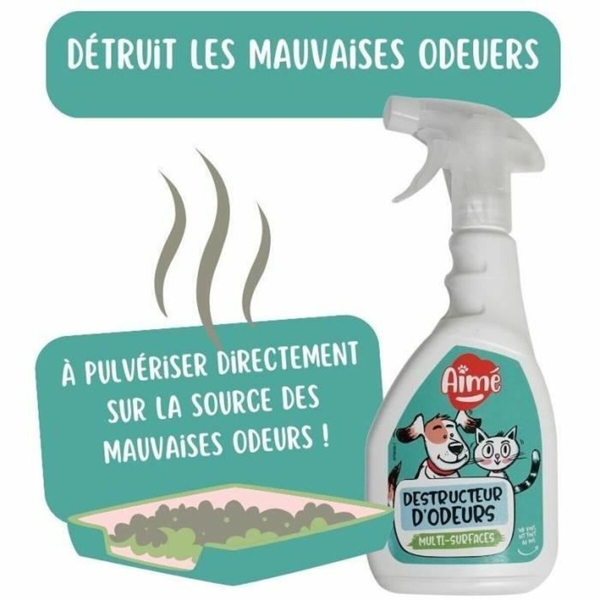 Luktborttagning Aimé 500 ml - 3
