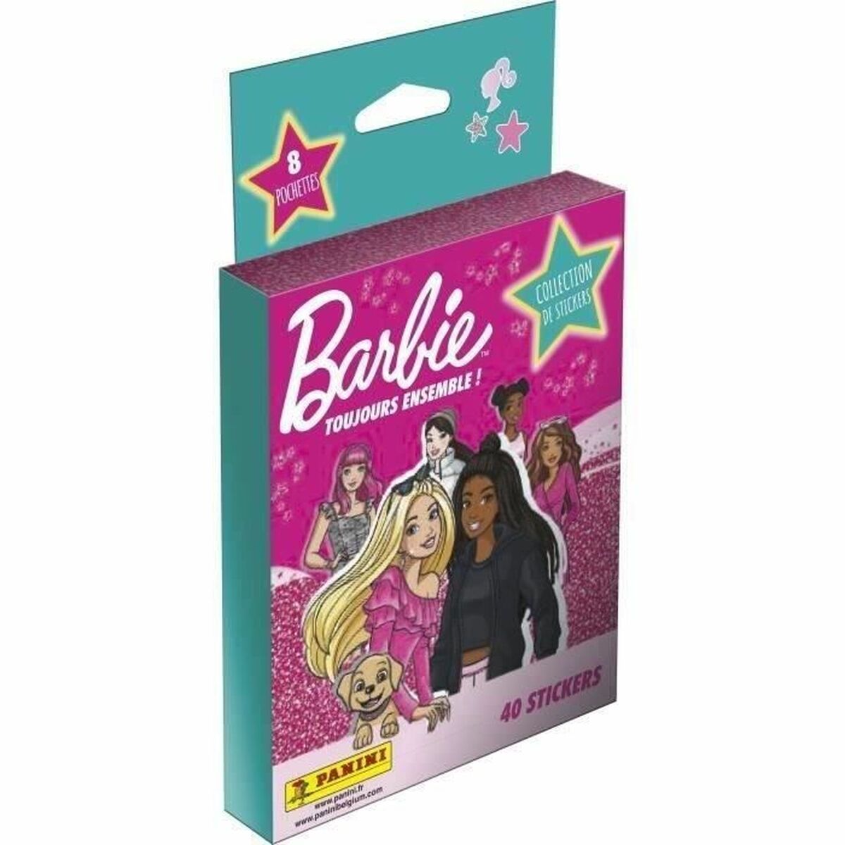 Klistermärkespaket Barbie Toujours Ensemble! Panini 8 Kuvert - 4