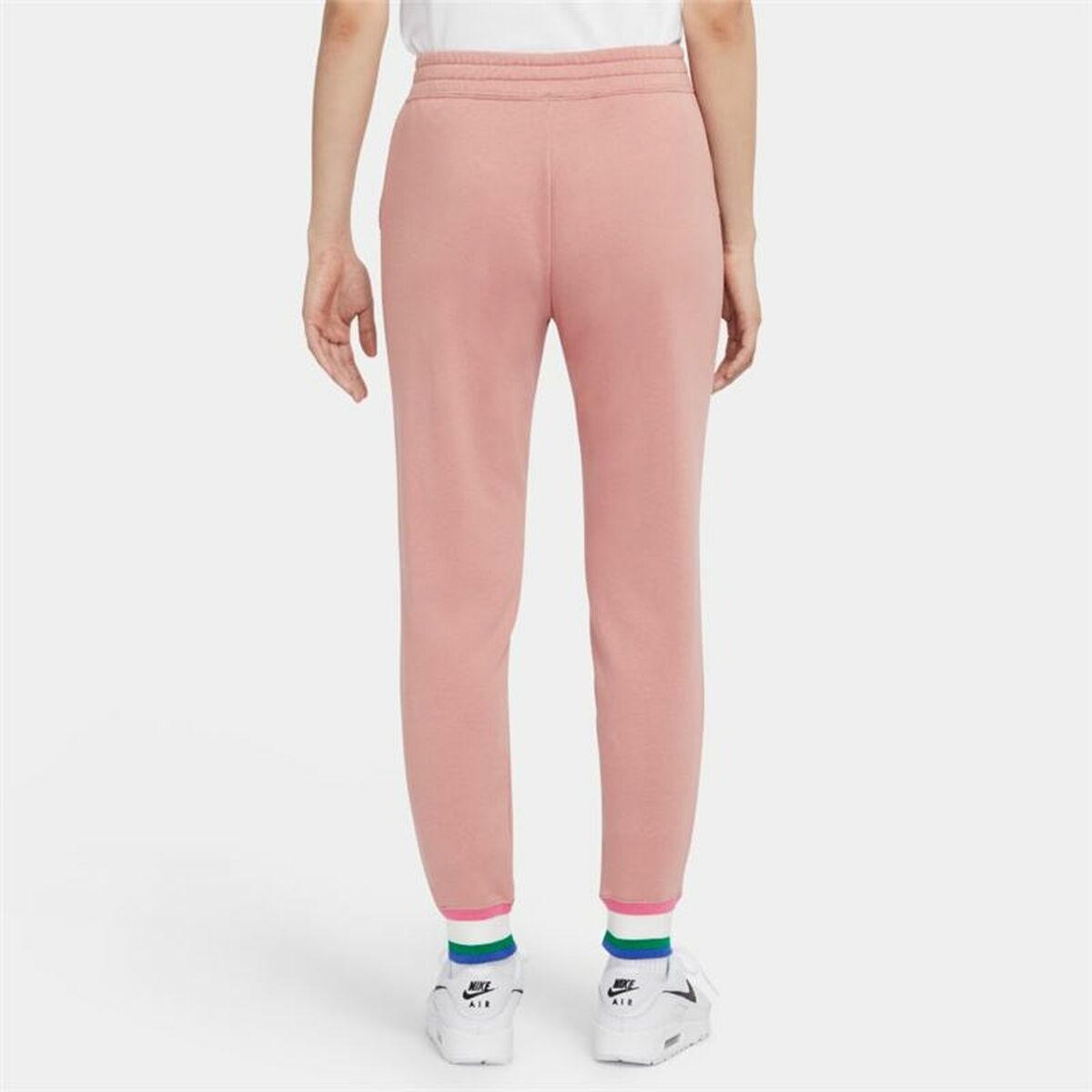 Långa träningsbyxor Nike Kvinna Rosa - 2
