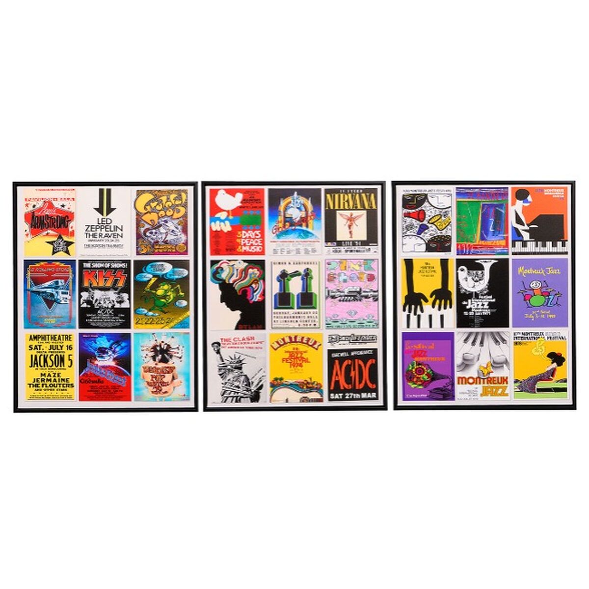 Kanvas Gift Decor Musik 40 x 2 x 50 cm (6 antal) - 3