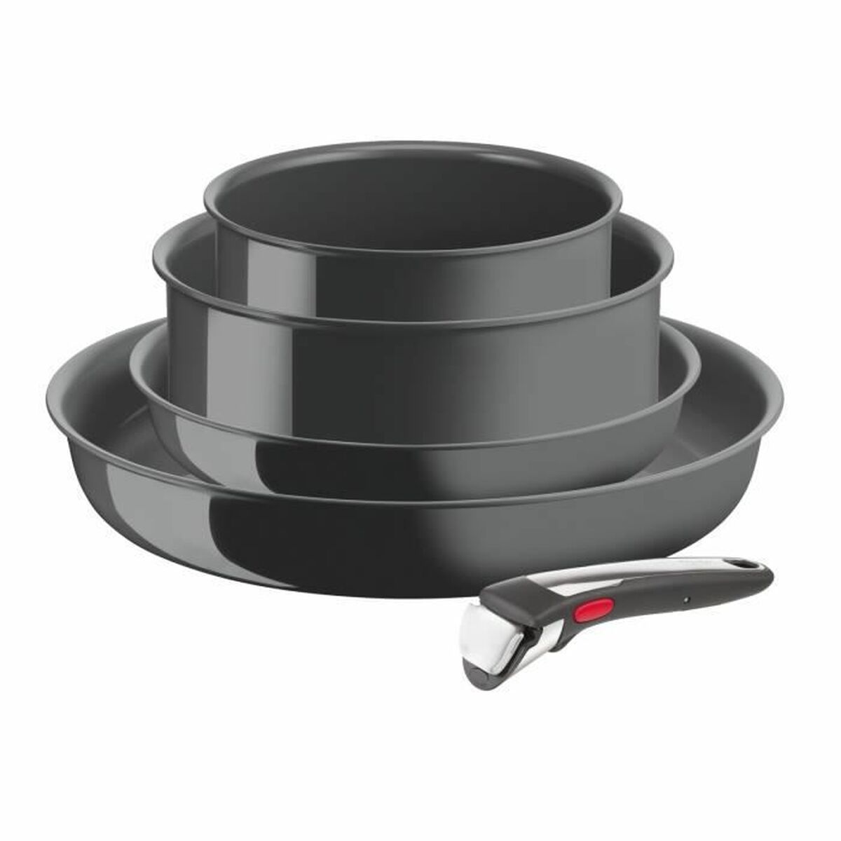 Kastrullset Tefal Ingenio 5 Delar Induktionshäll
