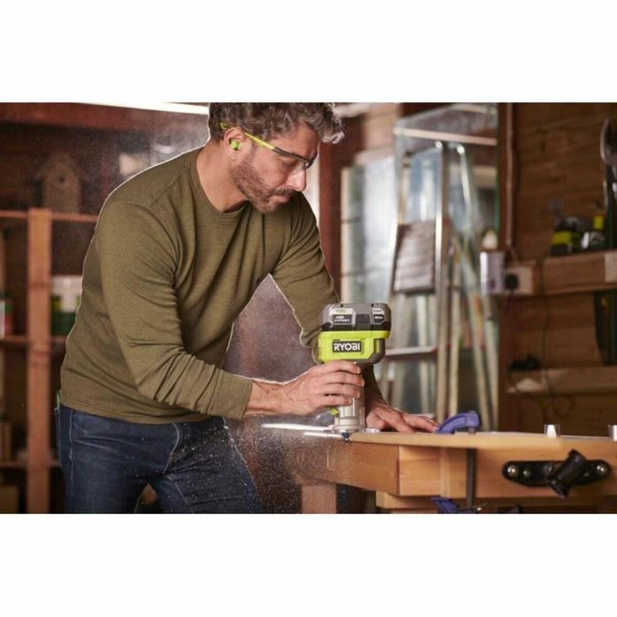 Fräsmaskin Ryobi RTR18-0 - 6