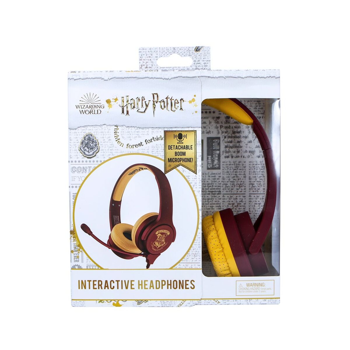 Hörlurar OTL Technologies Hogwarts Crest Brun Svart - 6